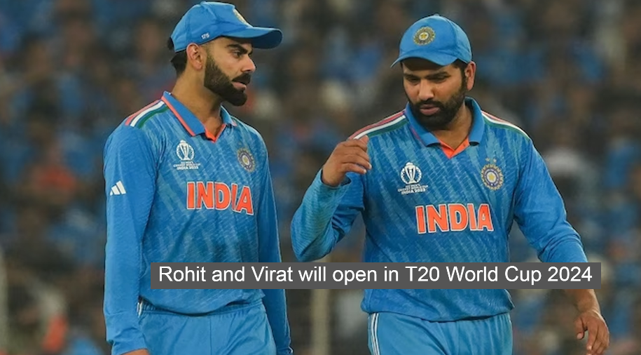 Rohit Sharma : Which player will get chance to open in T20 World Cup 2024? Know who is that lucky player