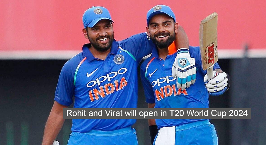 Rohit Sharma : Which player will get chance to open in T20 World Cup 2024? Know who is that lucky player