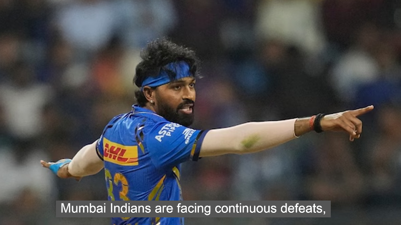 Mumbai Indians are facing continuous defeats, fans targeted Hardik Pandya and Wasim Jaffer took Hardik side