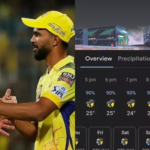 Rcb vs Csk: Danger of rain looms over RCB and CSK match, big tension for RCB