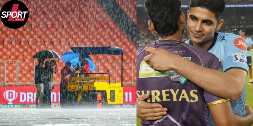 GT Vs KKR: Gujarat hopes dashed due to cancellation of match; Gujarat is out of race for playoffs