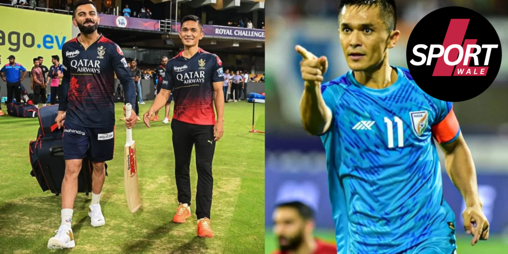 Virat Kohli comment: Everyone was surprised to see Virat Kohli comment on Sunil Chhetri video.