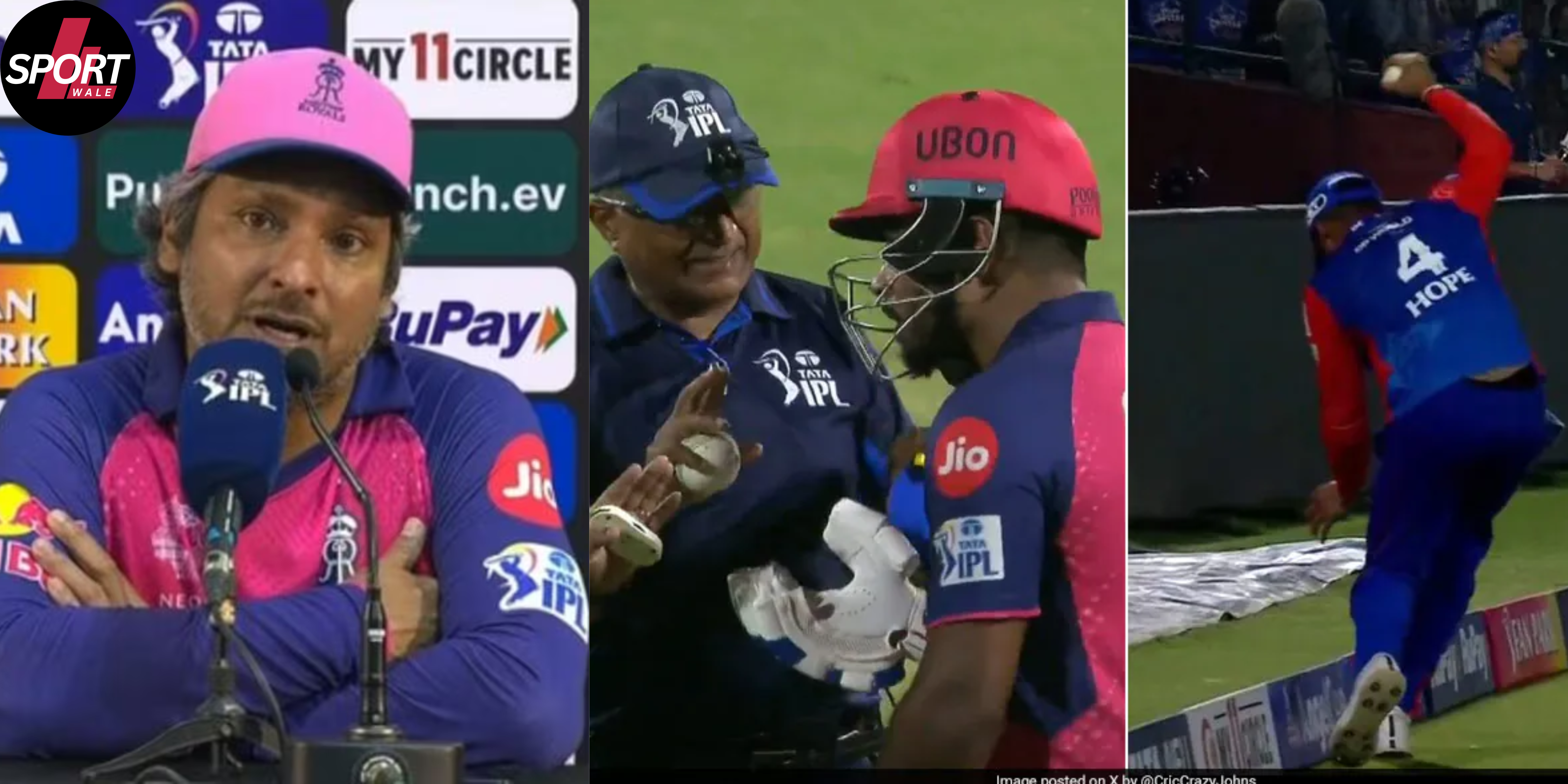 DC vs RR: Ultimately umpire decision…' Sangakkara breaks silence on Sanju Samson wicket controversy