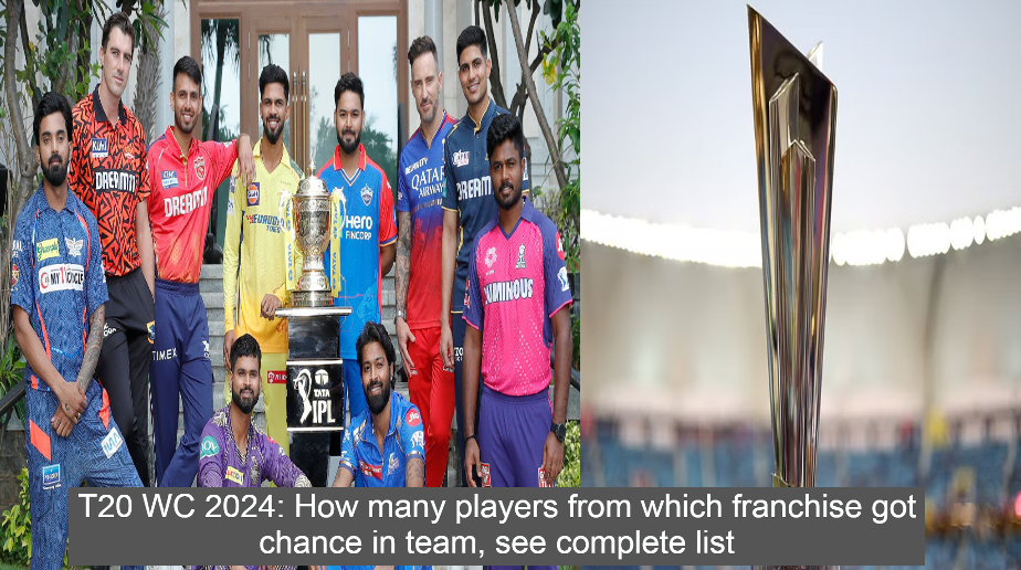 T20 WC 2024: How many players from which franchise got chance in team, see complete list